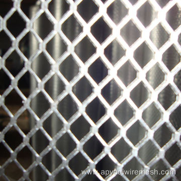 Silver Galvanized Expanded Metal Mesh For Bbq Grill